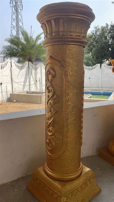 Golden Resin Frp Pillar For Wedding At Rs In Chennai Id