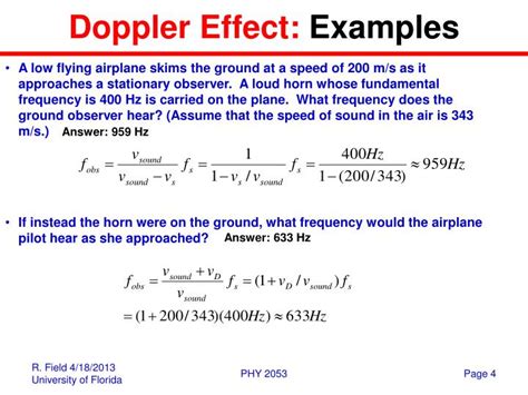 PPT - Sound Waves: Doppler Effect PowerPoint Presentation - ID:3565470