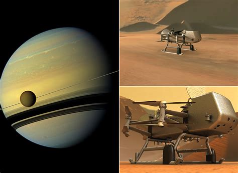 NASA's Nuclear-Powered Dragonfly Drone Set To Explore Saturn's Largest Organic Moon, Titan ...