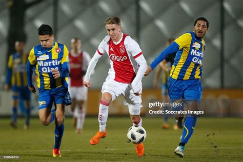 Ragnar Oratmangoen Of Fc Oss Dennis Johnsen Of Ajax U23 Norichio