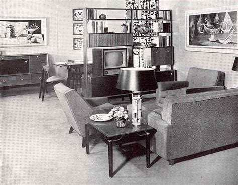 1950s Living room | Decoracion de interiores, Muebles de barril ...