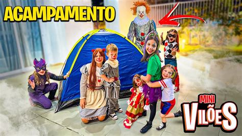 TODOS OS FILHOS DOS SUPER VILÕES FIZERAM UM ACAMPAMENTO E PASSARAM A