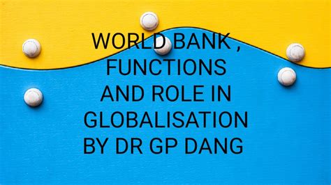 Indian Economy World Bank Ibrd By Dr Gp Dang Youtube