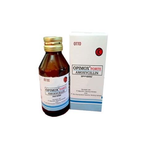 Opimox Forte Sirup Ml Kegunaan Efek Samping Dosis Dan Aturan