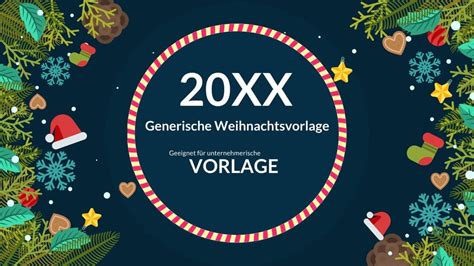 Weihnachtsvorlagen Powerpoint