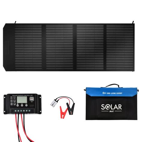 Buy Acemor 12v 300w Folding Solar Panel Blanket Flexible Mat Kit Mono Power Usb Mydeal