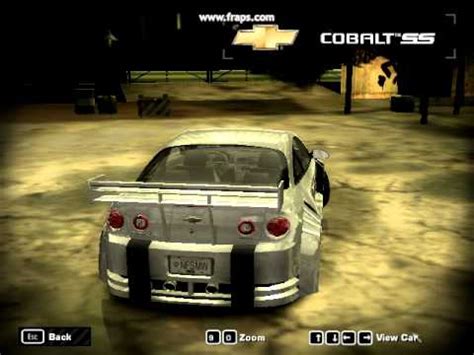 Need For Speed Most Wanted Tuning A Cobalt SS YouTube