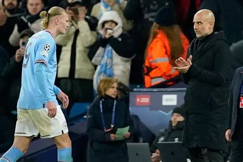 Erling Haaland S Private Message To Pep Guardiola After He Was Subbed