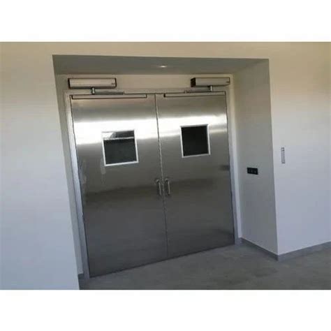 Metal Hospital And Clean Room Door Operation Theater Door Manufacturer From Hyderabad