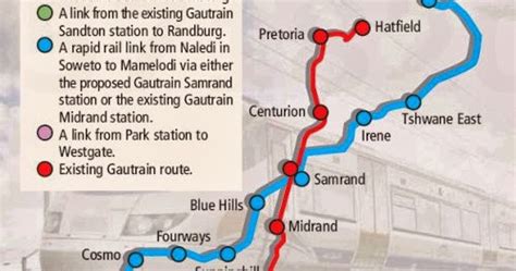 SHEPPERSON'S FIRST LAW: Gautrain plans many more routes