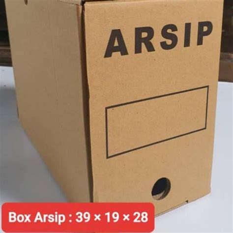 BOX ARSIP KARDUS