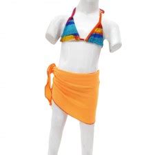 Maillot de bain Enfant Bikini 3 pièces Kan Orangé Last Price