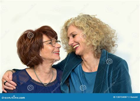 Mother and Daughter in a Loving Hug Stock Image - Image of beautiful ...