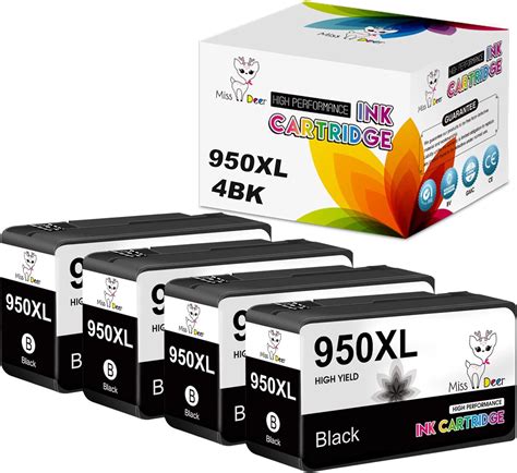 Amazon Miss Deer Compatible Ink Cartridge Replacement For Hp