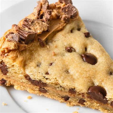 Peanut Butter Stuffed Cookie Cake Recipe Sugar Spices Life Reeses Peanut Butter Natural