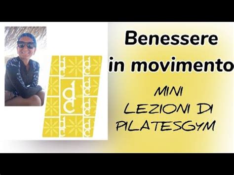 Pilates Con Bande Elastiche Mini Lezione N 4 YouTube