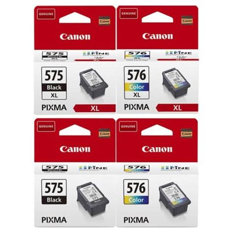 Original Canon Patronen PG 575 CL 576 XL PIXMA TS3550i TS3551i