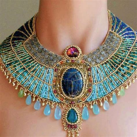 Egyptian Style Jewelry - Egyptian inspired Necklaces and Earrings | JJ