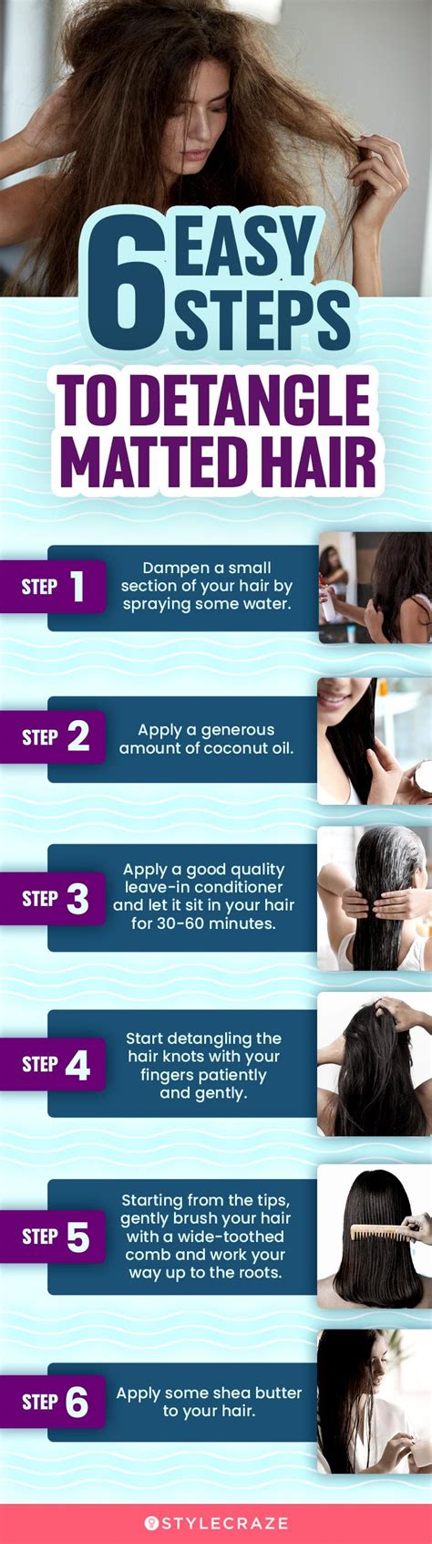 How To Detangle Matted Hair Painlessly Without Cutting 2024