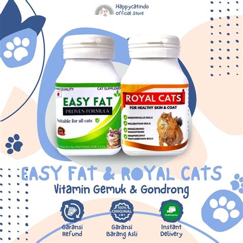 Jual Vitamin Kucing Nafsu Makan Bulu Gondrong Easy Fat Japan Shopee