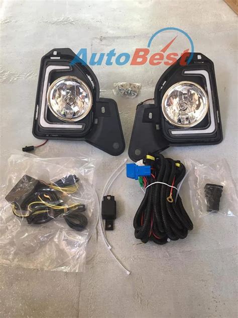 Fog Light Drl Fog Lamp Drl For Toyota Hiace Kdh Accessories