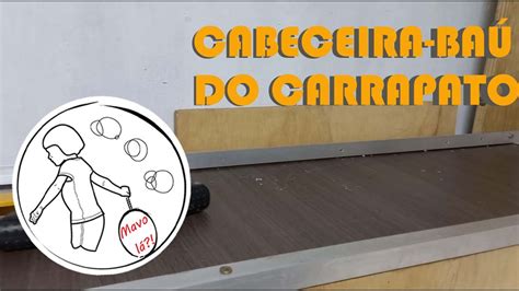 Projeto Mini Trailer Ep Fizemos A Cabeceira Da Cama Do Trailer