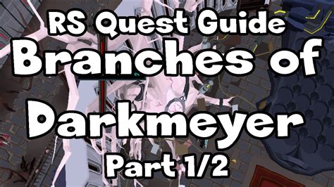 RS: Branches of Darkmeyer Guide - RuneScape (Part 1/2) - YouTube