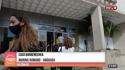 Modo Directo Marina Romano Caso Barrenechea Tv Una Forma