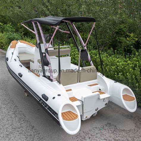 Liya 5 2meter Semi Rigid Hull Inflatable Rib Boat With Center Console