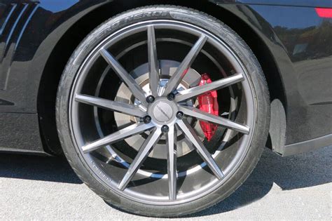 20 Staggered Vossen Wheels CVT Gloss Graphite Rims VSS020 4