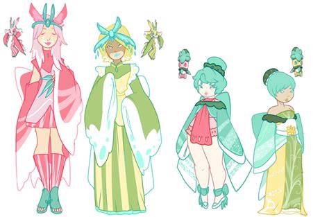 Gijinka Adopts Closed By Death2eden On Deviantart