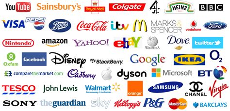 Most Famous Brand Logo Logodix Riset