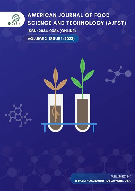 Vol 2 No 1 2023 American Journal Of Food Science And Technology