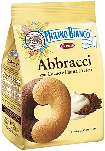 Amazon Mulino Bianco Abbracci Shortbread With Cream And Cocoa