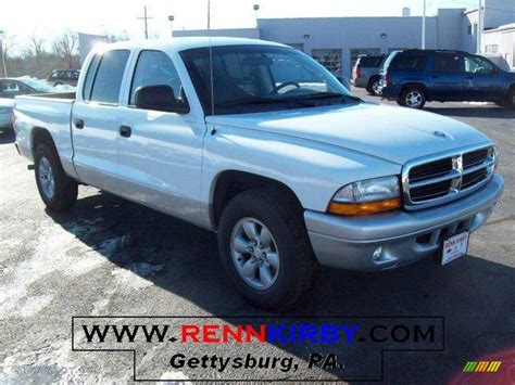 2004 Bright White Dodge Dakota Slt Quad Cab 23919051 Photo 2 Car Color Galleries