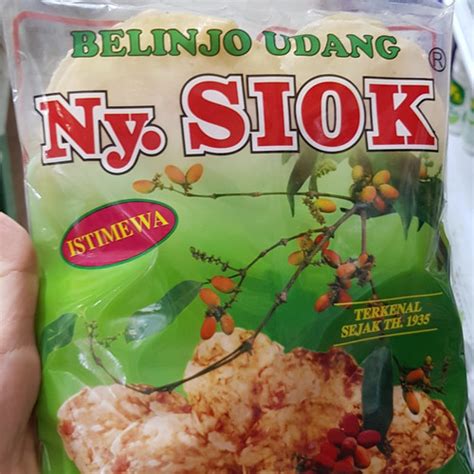 Jual Emping Belinjo Udang Ny Siok Jakarta Barat Toko Berkat Grosir