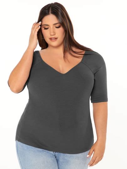 Shein Curve Basic Shop Fashion Plus Size Clothing Online Australia