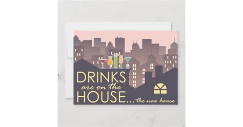 Funny Housewarming Party Design Invitation