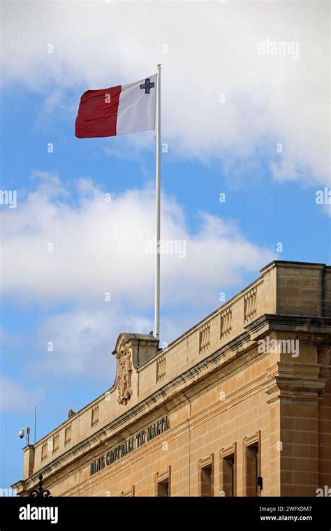 National Flag of Malta Stock Photo - Alamy