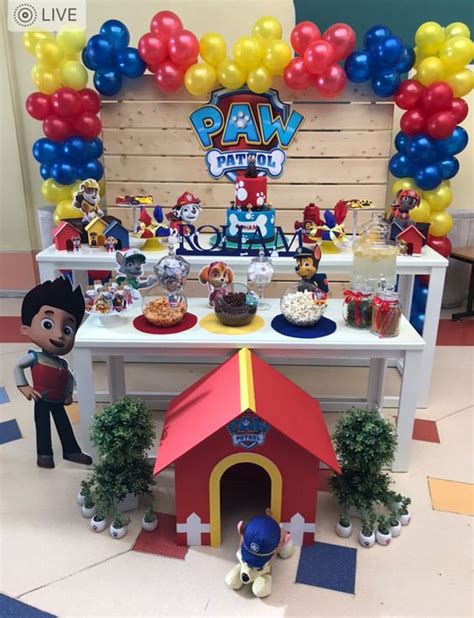 Ideas De Decoraci N Para Fiesta De Paw Patrol O Patrulla Canina