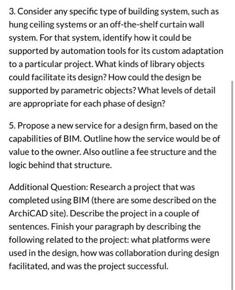 Solved 3 Consider Any Specific Type Of Building System Chegg