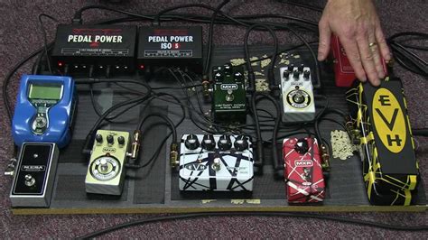 Mxr Pedals Zakk Wylde Gear Eddie Vanhalen Effects Pedals Youtube