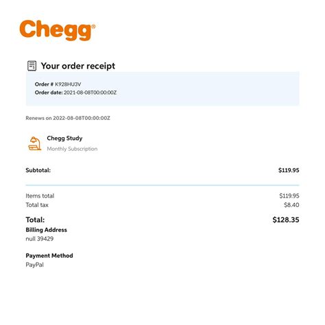 Chegg Invoice Pdf Docdroid