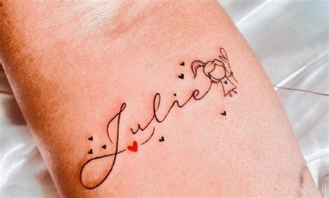 Tatuajes De Nombres De Hijos Inspírate Con Estas Ideas Muy Bonitas Y