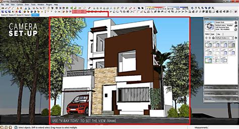 Robbani Kurniawan Blog Cara Setting Render Vray Sketchup Exterior