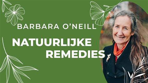 7 Natuurlijke Remedies Barbara O Neill Youtube