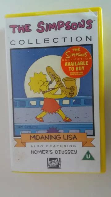 The Simpsons Collection Moaning Lisa And Homers Odyssey Vhs Video