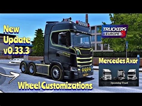 Truckers Of Europe 3 New Update V0 33 3 Beta YouTube