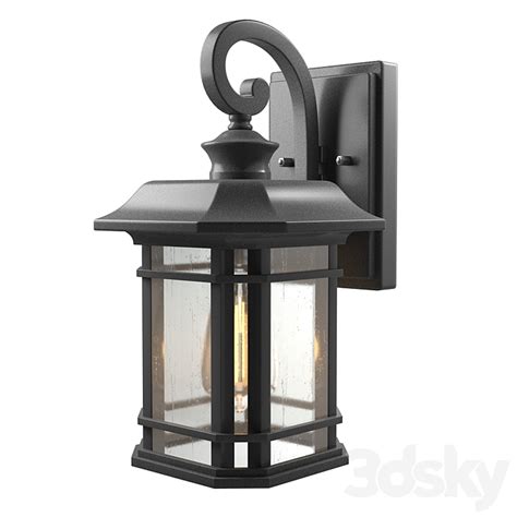 Emliviar Outdoor Wall Lanterns Wall Light 3D Model