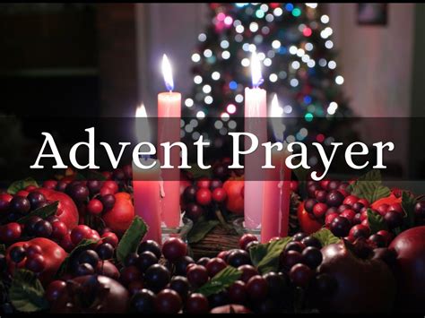 Advent Prayer by tbush